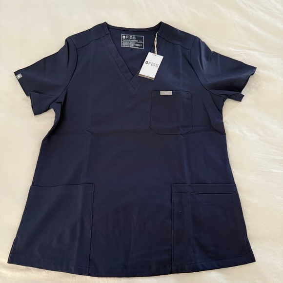 Figs Navy Blue Scrub Set - Picture 4 of 14